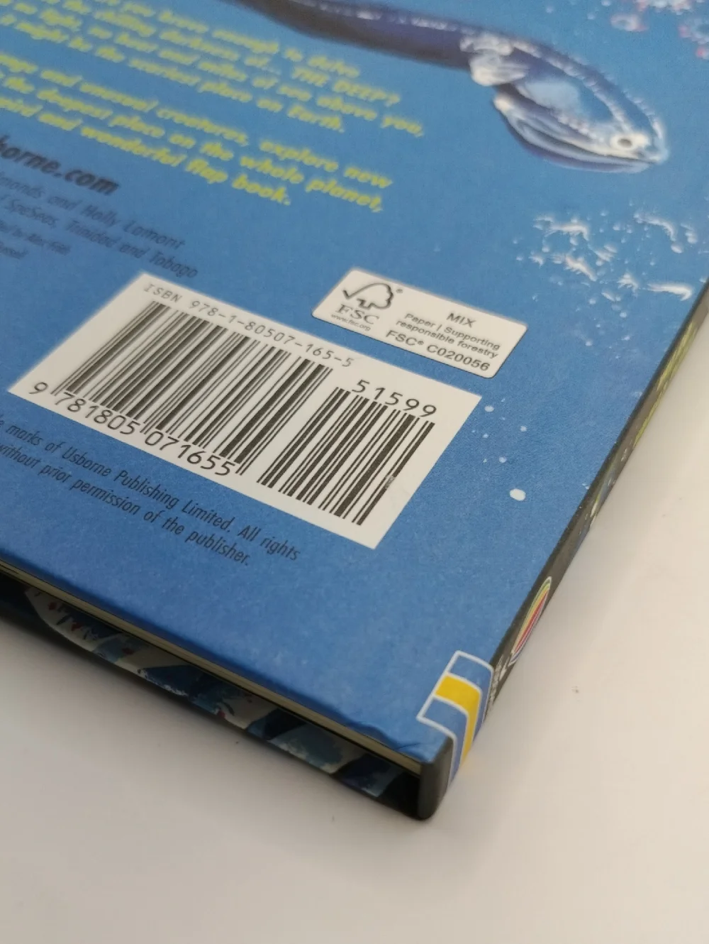 Extreme Planet: The Deep A Lift A Flap Book About Ocean Creatures NEW